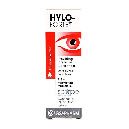 Hylo-Forte Intenso Lubricante Gotas Para Ojos x 3 paquede TRIPLE