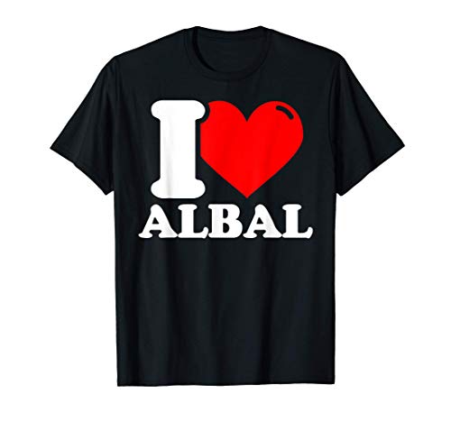 I love Albal Camiseta