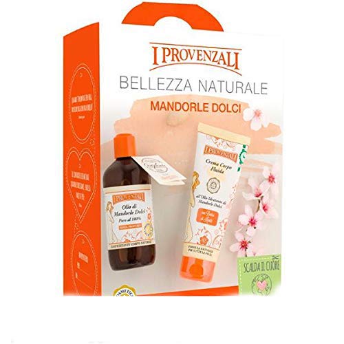 I Provenzali Hidratante Cuerpo a Mandorle Dolci ELASTIZANTE Aceite 250 ml Crema 200 ml