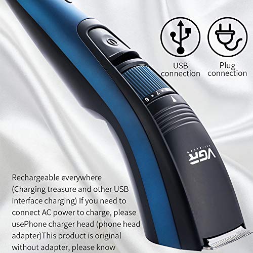 iAmotus Cortadora de Cabello para Hombres Corte de Cabello Cortapelos Recargable con 20 ajustes de longitud Recortadora Eléctrica de Peluquería de Bajo Ruido