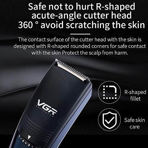 iAmotus Cortadora de Cabello para Hombres Corte de Cabello Cortapelos Recargable con 20 ajustes de longitud Recortadora Eléctrica de Peluquería de Bajo Ruido