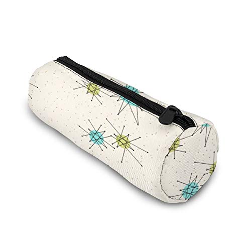Iconic Atomic Starbursts Accent - Estuche para lápices, papelería y cosméticos, para estudiantes, oficina, colegio, escuela secundaria