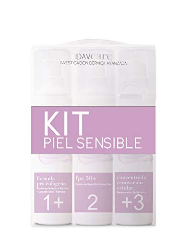 Idav Care - Kit Home Renovación Piel Sensible, 3 Pasos