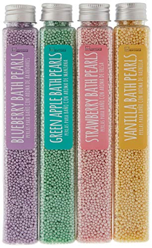 IDC INSTITUTE, Sal y mineral para baños (Multicolor) - 90 gr. 24 unidades por caja