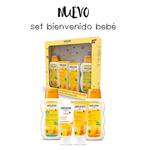 IDEA REGALO: Set"Bienvenido Bebé" con 4 Productos Weleda y cambiador de paseo de regalo | Para Nacimiento, Baby Shower o Bautizo!