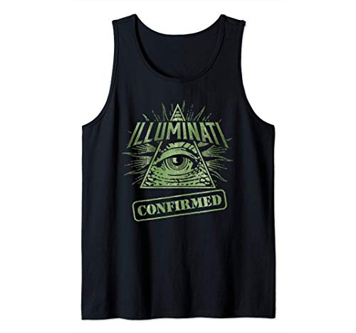 Illuminati Confirmed, Todos los ojos que ven, Conspiración Camiseta sin Mangas