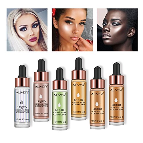 Iluminador facial Revolution Liquid Highlighter líquido #06