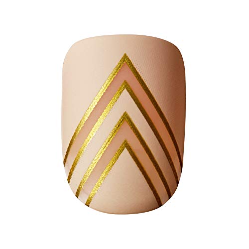 Impress BIPA040 - Uñas Artificiales, 1er Pack (1 x 30 unidades), Colores Surtidos