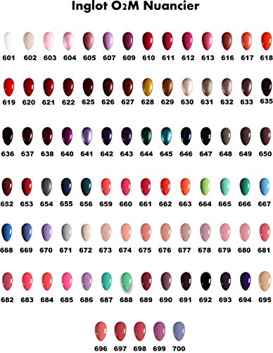 INGLOT O2M Halal transpirable esmalte de uñas NR. 620