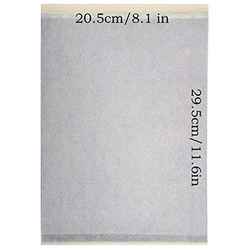 INHEMI 50 x Transferencia para Tatuaje Cuatro Capas de Hojas de Copia para Tatuaje Tattoo Transfer Paper , de Tamaño A4 Cada Una