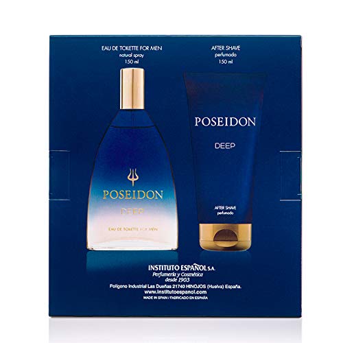 Instituto Español Pack Perfume Hombre - Poseidon Deep - Perfume y After Shave (13517)