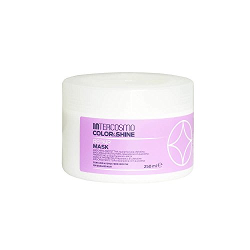 Intercosmo Color & Shine, mascarilla reparadora, 250 ml