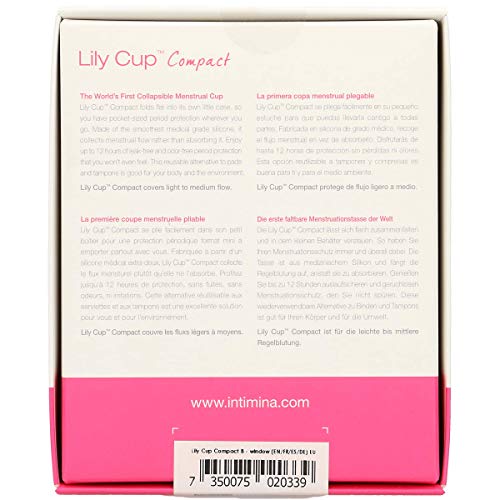 INTIMINA Lily cup compact copa menstrual talla B caja 1 ud