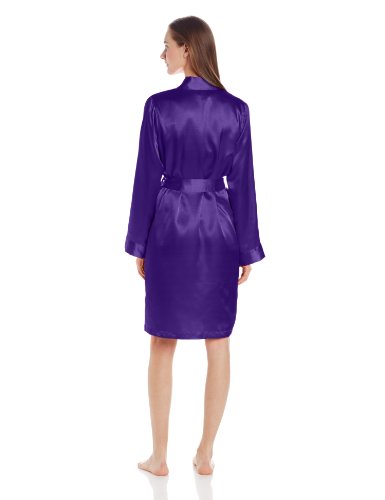 Intimo Women's Satin Kimono, Liberty, Large