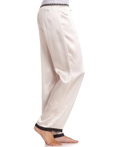 Intimo Women's Silk Pant - 50005,Pink,Medium
