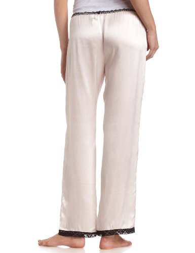 Intimo Women's Silk Pant - 50005,Pink,Medium