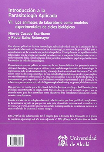 Introducción a la Parasitología Aplicada VII: Los animales de laboratorio como modelos experimentales de ciclos biológicos (Textos Universitarios Ciencias)