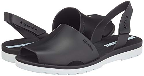 Ipanema Barcelona I Fem, Sandalias de Talón Abierto para Mujer, Multicolor (White/Black 8047.0), 35/36 EU