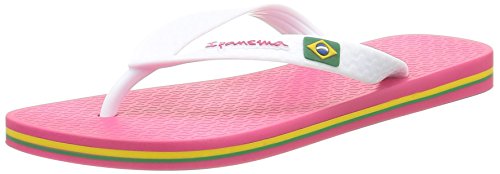 Ipanema Classica Brasil II Fem, Chanclas para Mujer, Rosa (Pink/White 24044), 38 EU