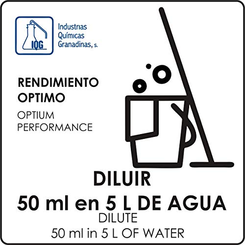 IQG Fregasuelos AMBIDETER Limpiador de Suelos perfumado (terrazo, mármol, cerámica, parket, etc.) (5 L)