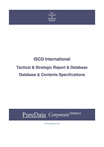 ISCO International: Tactical & Strategic Database Specifications - AMEX perspectives (Tactical & Strategic - United States Book 9334) (English Edition)