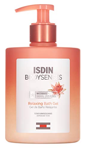 ISDIN BodySenses Gel de Baño, Gama Relajante con Flor de Loto, Hidrata tu piel de sensaciones - 500ml