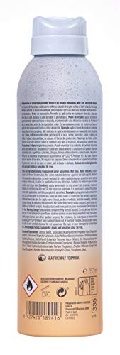 ISDIN Fotoprotector Fusion Water Pediatrics SPF 50, hidratación intensa + Fotoprotector ISDIN Transparent Wet Skin SPF 50, Spray transparente, eficaz sobre piel mojada, Ginger Cell Protect, 250 ml