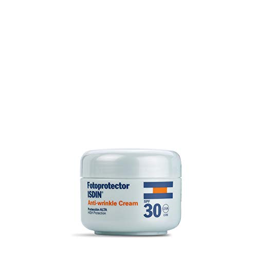 Isdin Fotoprotector Hidratante Antirrugas SPF 30 | Con activos antiaging | 50 ml
