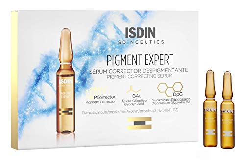 Isdin Isdinceutics Pigment Expert Serum corrector despigmentante facial | Previene y Trata las Manchas en la Piel Monodosis 10 x 2ml