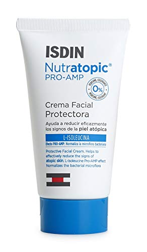 ISDIN Nutratopic Pro-Amp, Duplo Crema Facial Para Piel Atópica, 50 Ml 2A Unidad 50% Extra 100 ml