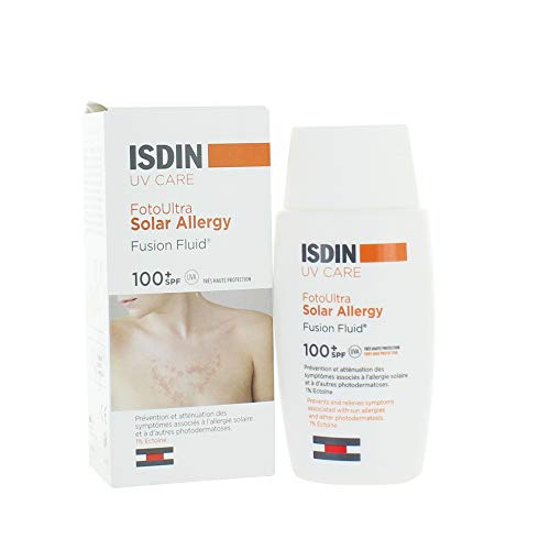 Isdin UV Care Fotoultra Solar Allergy fusión Fluid 100 + SPF 50 ml