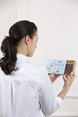 Isdinceutics Hyaluronic Booster, Sérum facial hidratante y calmante intensivo, 10 ampollas