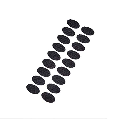 Iswell Helmet Padding Kit Juego de Almohadillas de Espuma Universal Juego de Almohadillas de Casco Universal Airsoft para Bicicleta Motocicleta Ciclismo Casco Cojín de Repuesto Cojín con Cierre