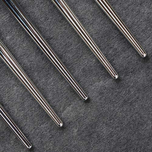 IT Cosmetics 9Pcs Set de pinceles de maquillaje Professional Silver Chromed Synthetic Powder Blusher Bronzer Sombra de ojos Kit de pincel de maquillaje