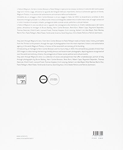 Italia di Magnum da Cartier Bresson a Paolo Pellegrin. Catalogo della mostra (Torino, 3 marzo-21 maggio 2017). Ediz. italiana e inglese (Fotografia)