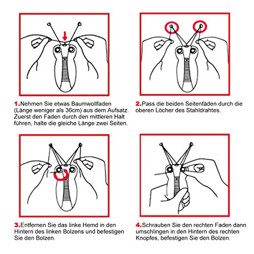 Itian Depilador - Vello facial Hilo de pelo Dispositivo de depilación, dama