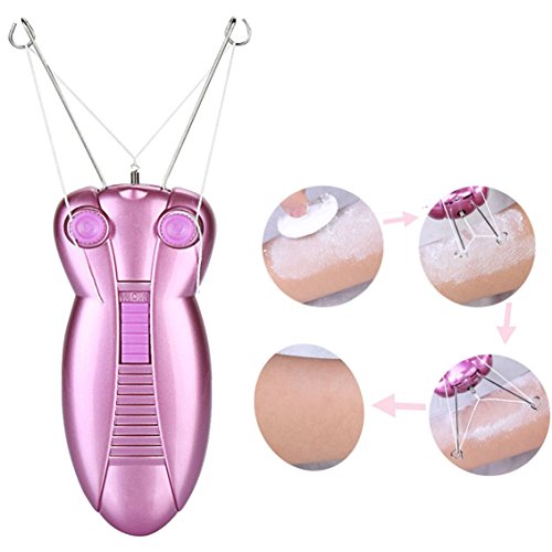 Itian Depilador - Vello facial Hilo de pelo Dispositivo de depilación, dama