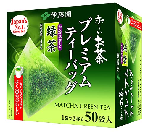 ITOEN bolsa de té premium de té que contiene el té verde 50 bolsas