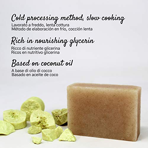 Jabón de Azufre - Jabonería Artesanal - jabones elaborados en frío - No contienen colorantes, conservantes químicos, tensioactivos y parabenos - 100% natural