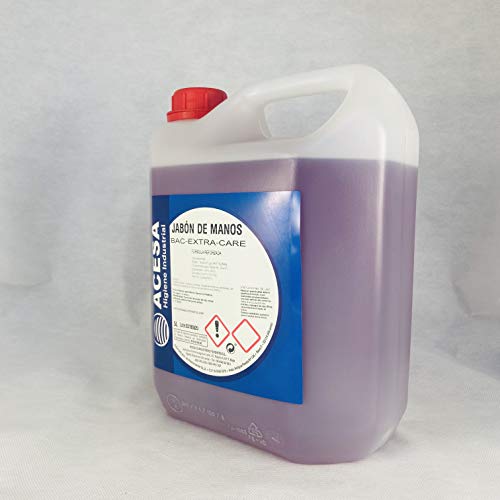 Jabón de Manos Concentrado Antibacterias Hidratante Dermoprotector Aroma Lavanda pH Neutro ACESA.