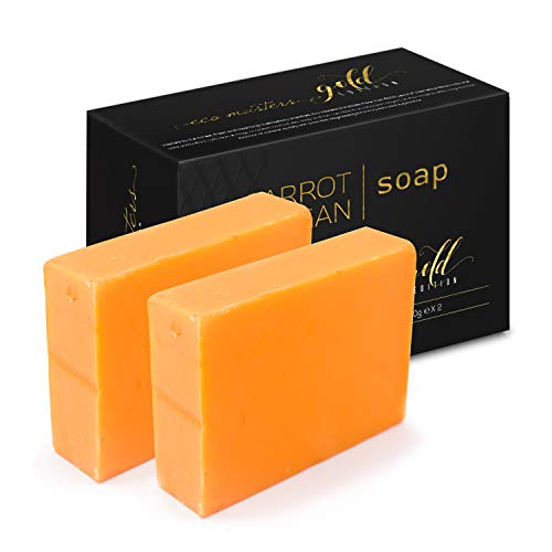 Jabón exfoliante y anti edad para rostro y cuerpo Eco Masters – Hidrata, Purifica e Ilumina la Piel – Pastilla de Jabón Ideal Para Combatir la Hiperpigmentación – Sin Parabenos o Silicatos