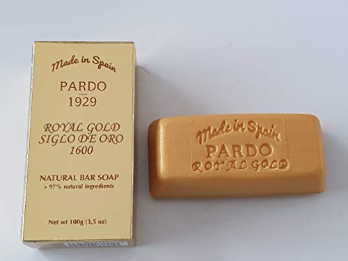 Jabón Pardo Royal Gold- 100 gr