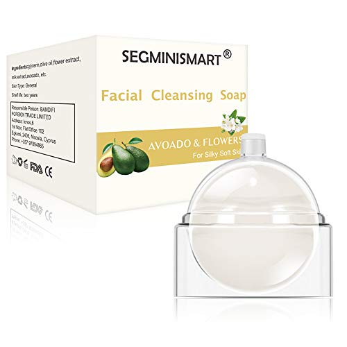 Jabones Facial, Jabón Exfoliante, Acne Jabon, Jabón de hecho a mano, Jabón Natural, Espinilla Poros Remoción Tratamiento para el acné, Poros, Espinillas, Manchas y Piel Grasa