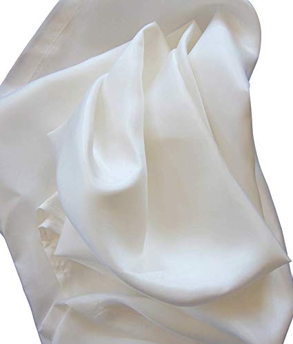 JagBag Deluxe Pure Silk Sleeping Bag Liner (White)