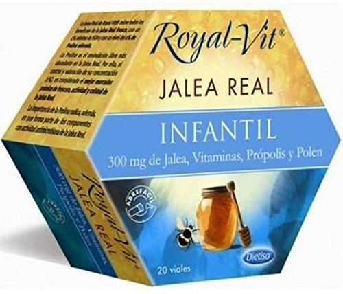 Jalea Real Infantil Royal-Vit 20 ampollas de 300 mg de Dietisa