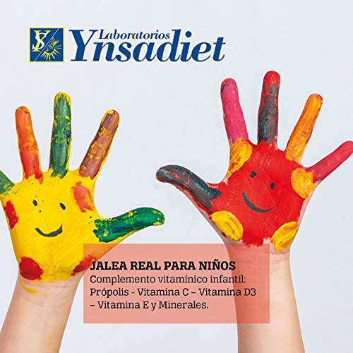Jalea real para Niños– Jalea Real con propóleo Infantil – Própolis - vitamina C – Vitamina D3 – Vitamina E y Minerales -Mayor energía y vitalidad - Aumenta las defensas –Jelly Baby -10 viales