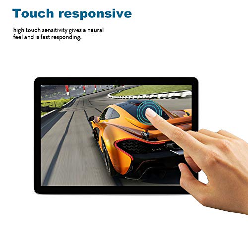 Janmitta para Microsoft Surface Go 2 Protector de Pantalla [2 Piezas], 9H Dureza [Alta Definicion] [Fácil de Instalar] Cristal Vidrio Templado Film para Microsoft Surface Go 2