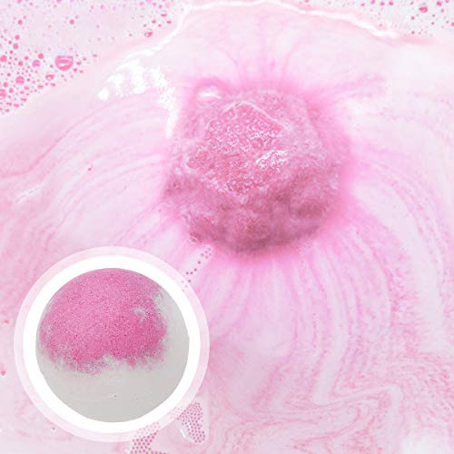 Janolia Bolas de Baño, 4x100g Bolas con Aceites Esenciales, Materiales Naturales para SPA, Cuidado del Cuerpo y Relajación, Kit Regalo para Compleaños, Fiestas y Festivales