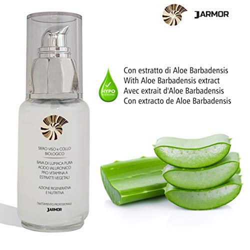 J.ARMOR Serum Facial ÁCIDO HIALURÓNICO y BABA DE CARACOL Antiedad Antiarrugas Antimanchas Suero BIO