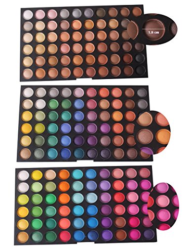 JasCherry 180 Colores Sombra De Ojos Paleta de Maquillaje Cosmética